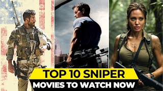 Top 10 Greatest Sniper Scenes in Movies [upl. by Sabu]