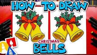 How To Draw Christmas Bells  Advanced [upl. by Aivato]