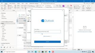 How to Add a New Email Account to Outlook  Office 365 [upl. by Enyledam]