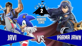 Javi Richter Sonic VS Parma Jawn Lucina  UCI Summit 2 Smash Ultimate Winners Semis [upl. by Artemas]