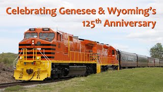 Heritage Units on the Genesee amp Wyoming  Celebrating 125 Years [upl. by Rhiana]