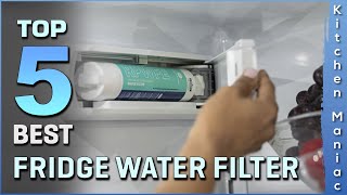 Best Fridge Water Filter  Top 5 Review 2023 [upl. by Ecadnak874]