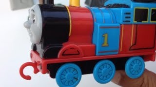 Thomas and Friends Trains Thomas and James Mega Blok together by PleaseCheckOut Channel [upl. by Eneroc]