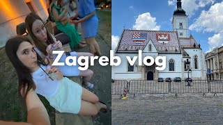 ZAGREB VLOG  INTERRAILING [upl. by Nalced547]