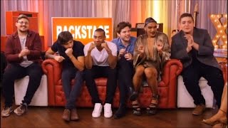 The Xtra Factor 2015 The Final 6 Guys Full Interview [upl. by Akemed963]