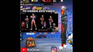 FREE FIRE  SERA QUE ESTAS CHICAS ¿FINGEN LA VOZ pero Yo lo hago mejor 😏 Shorts  ItsOlzen [upl. by Auqeenwahs]