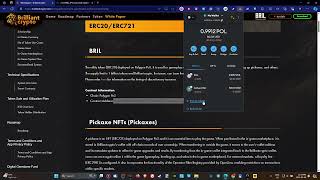 HOW TO ADD BRIL TOKEN TO METAMASK IN BRILLIANT CRYPTO [upl. by Clere]