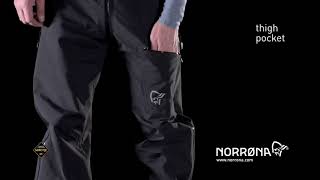 Trollveggen GoreTex light Pro Pants  Norrona [upl. by Kataway427]