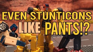 A Day in the Life of a Stunticon  transformers actionfigures stopmotion stopmotionanimation [upl. by Aleb597]