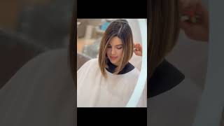 Long layers Lob hair cut styles hairmakeover hairstyle transformation haircut [upl. by Liatrice607]