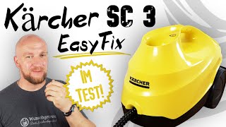 Kärcher Dampfreiniger SC 3 Easyfix Test ► Einfach mal abdampfen ✅ Bei uns im Test  Wunschgetreu [upl. by Autrey]