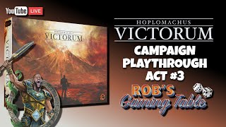 Hoplomachus Victorum Campaign Playthrough ACT 3 [upl. by Ortiz]