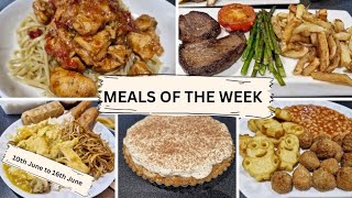 meals of the week uk family dinners ukfamily mealsoftheweek [upl. by Nossila]