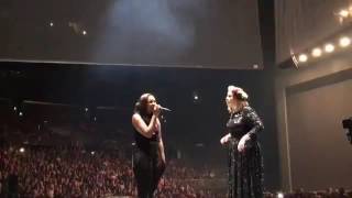 Adele Invited A Fan To Sing On Stage And Had No Idea She Was This Grammy Nominated Star [upl. by Piderit]