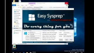 ทดสอบ EasySysprep 4329602 multilanguage ภาษาไทย กับ Windows 10 Redstone 1 14257 [upl. by Short134]