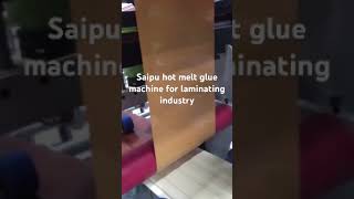 Hot melt glue machine for laminatingcoating and profile wrapping industry [upl. by Lorine241]