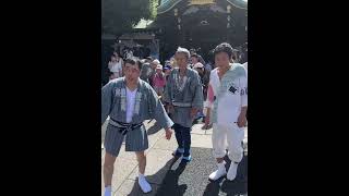 氷川神社白金祭り 9月15日2024年 Hikawa Shrine Shirokane Festival 15th September 2024 [upl. by Sialac]