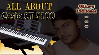 Casio CTS 100  know everything about this keyboard  61 keys wala sabse sasta keyboard [upl. by Gerc]