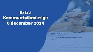 Extra Kommunfullmäktige Ragunda kommun  6 december [upl. by Olodort]