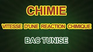 vitesse dune reaction chimique [upl. by Joanie]