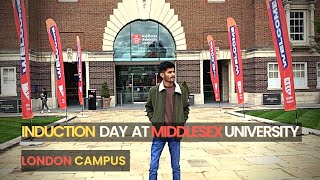 Induction Day At Middlesex University I Sep 2022 I London Campus I Vlog [upl. by Immaj483]