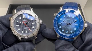 Nekton or Summer Blue Edition Omega Seamaster 300M [upl. by Hoon421]