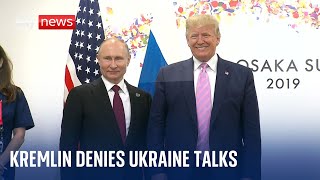 Kremlin denies Trump and Putin call discussing Ukraine [upl. by Annaillil]