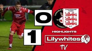 Highlights  Larkfield amp New Hythe 0 Faversham Town 1 [upl. by Robinetta]