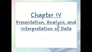 Thesis Writing Chapters 4 amp 5 plus Abstract [upl. by Nekcerb]