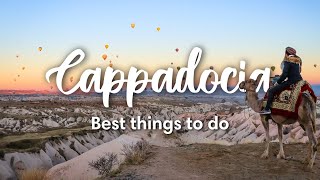 CAPPADOCIA TURKEY  9 Best Things To Do In Magical Cappadocia [upl. by Sigmund]