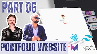 Build a Portfolio Website Using Next JS Tailwind CSS amp Framer Motion  Part 6 [upl. by Eden]