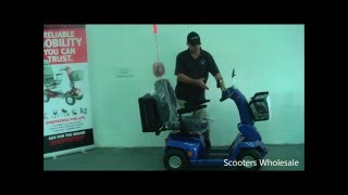 Shoprider Endeavour mobility scooter demonstration [upl. by Yellah]