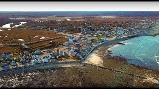 Brant Rock Drone Flight in Marshfield MA  DJI Mavic Pro [upl. by Simsar]