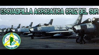 F86 Argentinos  Video Retro Escuadrilla Acrobatica Cruz del Sur [upl. by Arsi]