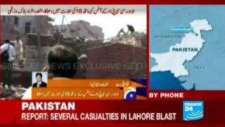 Pakistan deadly blast rocks Lahore [upl. by Nethsa]