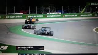 Crash F3 Alexander Peroni Monza 2019 [upl. by Natalie]