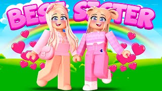 MY SISTER IS MY BEST FRIEND IN ROBLOX BROOKHAVEN [upl. by Yramliw]