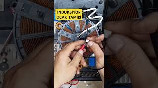 İndüksiyon Ocak Tamiri diy induction repair keşfet shorts shortsvideo [upl. by Notsniw]