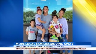 More local families moving away citing Hawaiis high cost of living [upl. by Antonella]