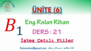 تعلم اللغة التركية الدرس 21 من المستوى الثالث B1 أفعال المشاركة [upl. by Bowlds]