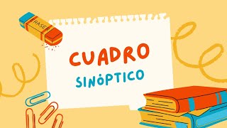 Técnica didáctica de enseñanza y aprendizaje el cuadro sinóptico [upl. by Idak]