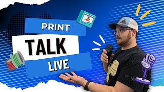 Print Talk LIVE🔴 Episode 5  3D Printing Hangout [upl. by Ylecara]