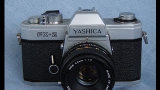 Yashica FX2 35mm Camera  Yashica 50mm f19 Lens  Thomas Cameras [upl. by Ithnan]