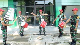 Genderang Suling Cankalokananta Akademi militer tingkerbellantengerbellan lagu quotSYALALAquot [upl. by Teufert635]