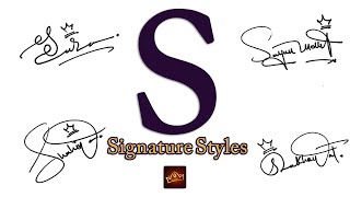 S signature Styles  Signature for my Name Start with S  Signature Style of S [upl. by Artur]