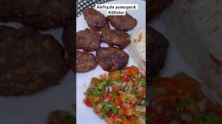 Airfryer Mangal tadında Köfte Frikadellen food airfryer tarif [upl. by Shirlee927]