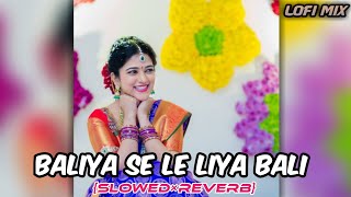 Baliya Se Le Liya BaliSlowed amp Reverb  Kalpana Patowary  Bhojpuri Remix [upl. by Lewls399]