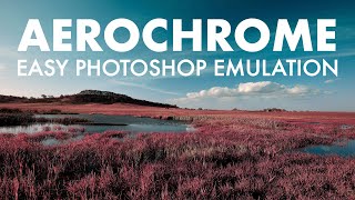 Aerochrome Photoshop Emulation  Photoshop Tutorial  Infrared Slide Film Effect [upl. by Hubert]