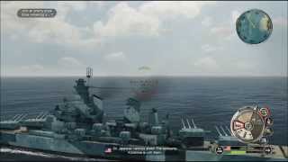 Battlestations Pacific Allies Walkthrough 6 quot2nd Battle of Guadalcanalquot Gold medal 1080p [upl. by Mallen694]