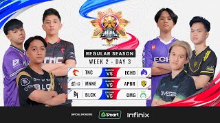 🔴REBROADCAST  MPL PH S13  ENGLISHWeek2 Day 3 [upl. by Drofnats]